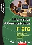 Information et communication première STG spécialité gestion
