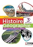 Histoire Géographie Enseignement moral et civique 3e Prépa-Pro