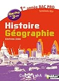 Histoire-Geographie 1re année Bac Pro