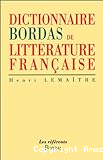 Dictionnaire Bordas de la littérature française