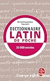 Dictionnaire latin de poche (latin-français)
