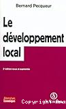 Le développement local : pour une économie des territoires