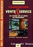 Coanimation Vente & Services : les phases de la vente au restaurant, dossier élève