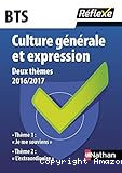 Français BTS Culture générale et expression 2016/2017