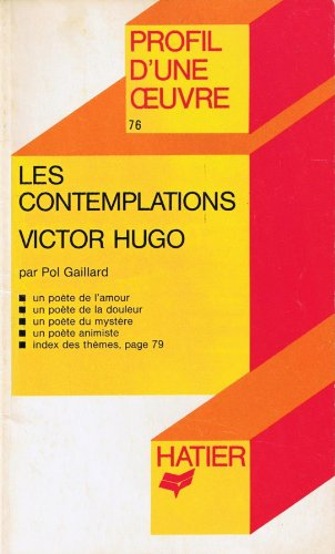 Les Contemplations : Victor Hugo
