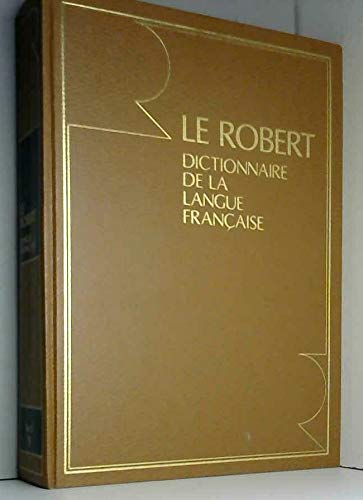 Le grand Robert de la langue française , Tome 9 Suc- Z